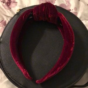 Velvet headband